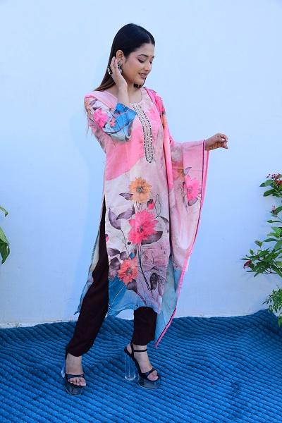 Ready made Cotton Designer Suit